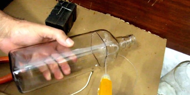 Jak řezat skleněnou láhev