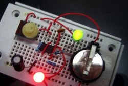 Lampeggiatore semplice sul timer NE555
