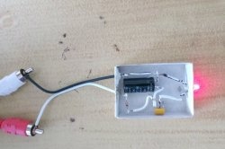 Pisca-pisca LED no transistor