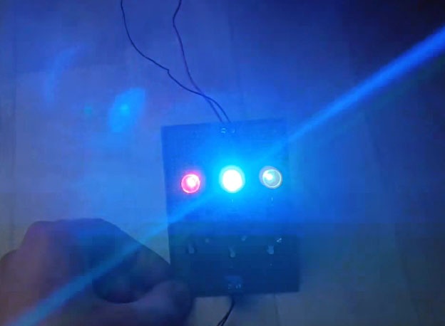 Einfache Farbmusik auf LEDs