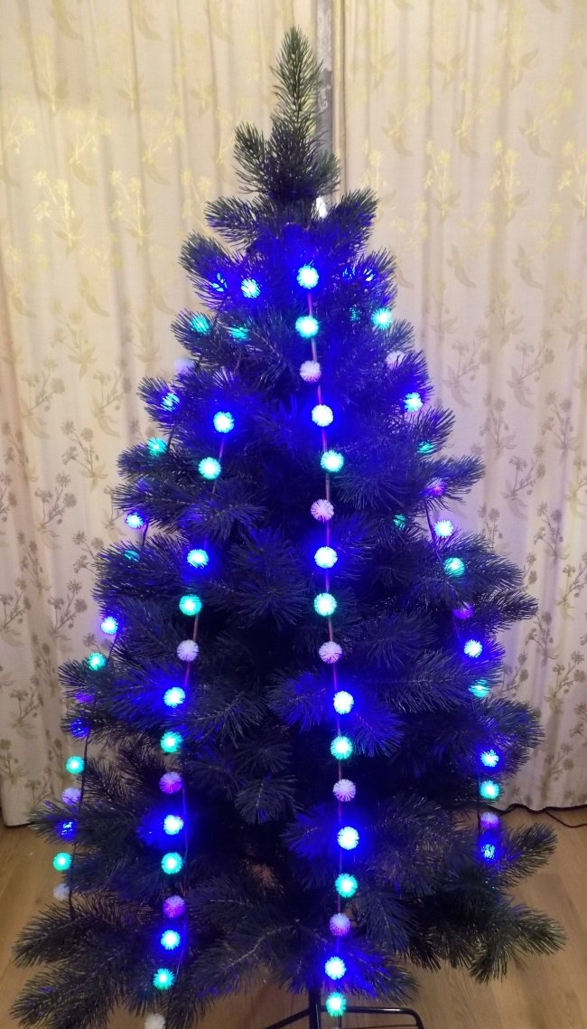 Ghirlanda LED dell'albero di Natale