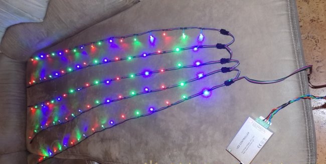 Ghirlanda LED dell'albero di Natale
