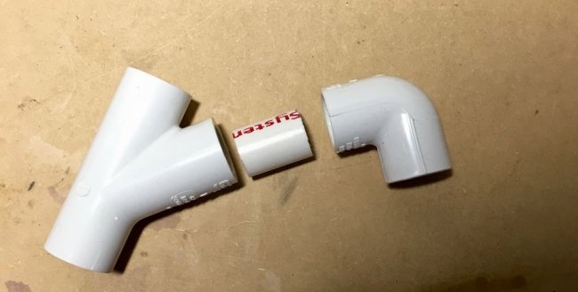 Suporte de ferramenta para tubos de PVC