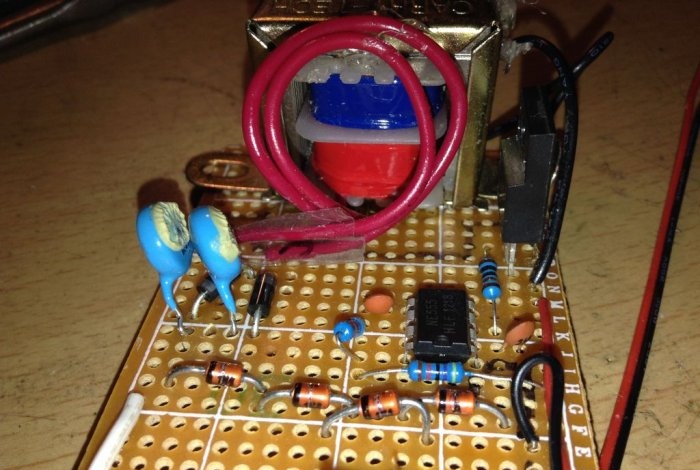 Simple geiger counter