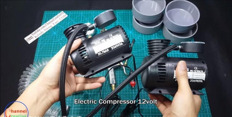 PVC boru kompresörü