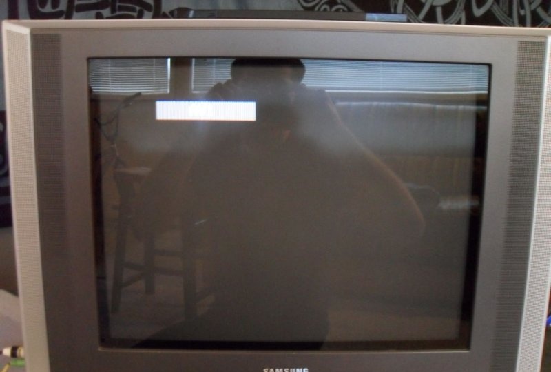 Oscilloscopio da una vecchia TV