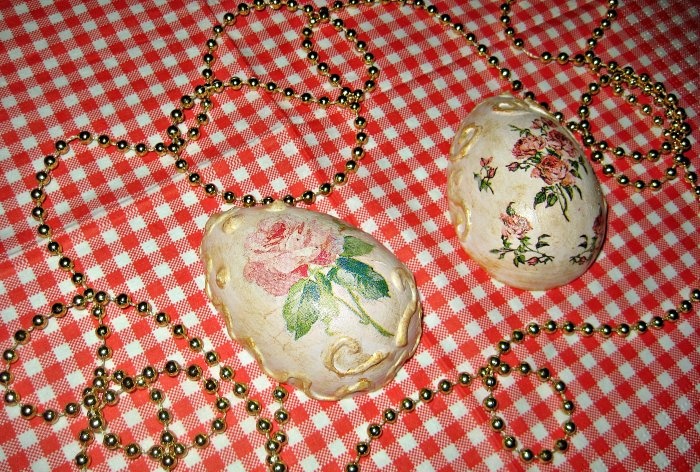Aimants de Pâques en plâtre