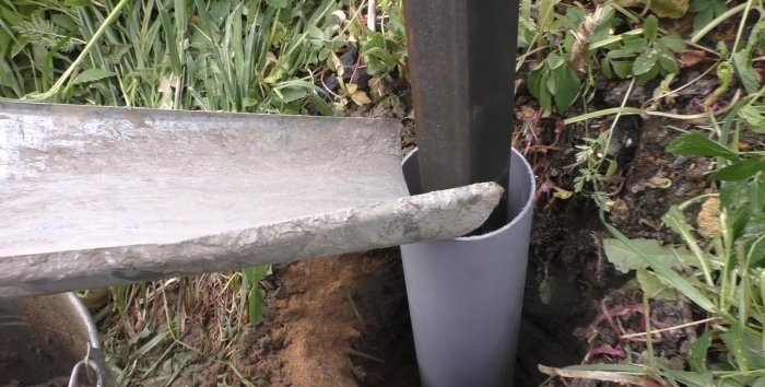 Como instalar um poste por séculos