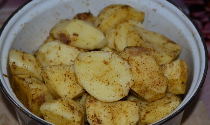 Brzi krumpir u mikrovalnoj