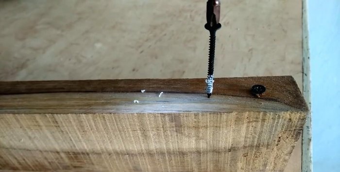 Three useful tricks when working with wood