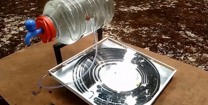 Kā padarīt saules ūdens sildītāju