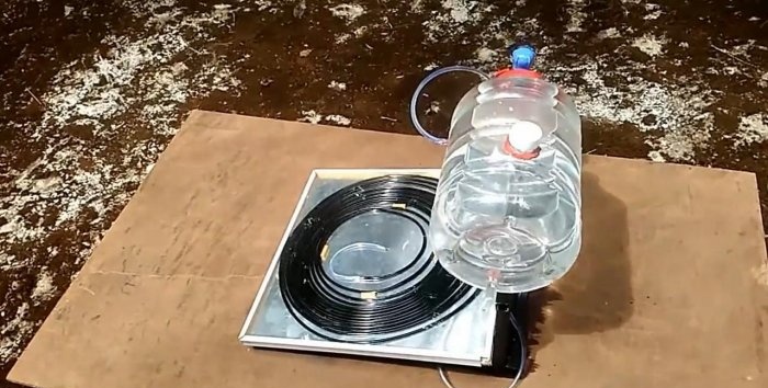 Kā padarīt saules ūdens sildītāju