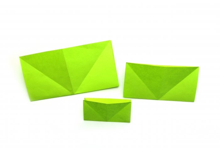 Kaip pasigaminti eglutę origami technikoje