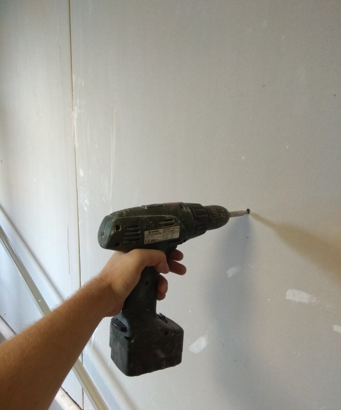 Drywall uzstādīšana pie sienas dariet pats