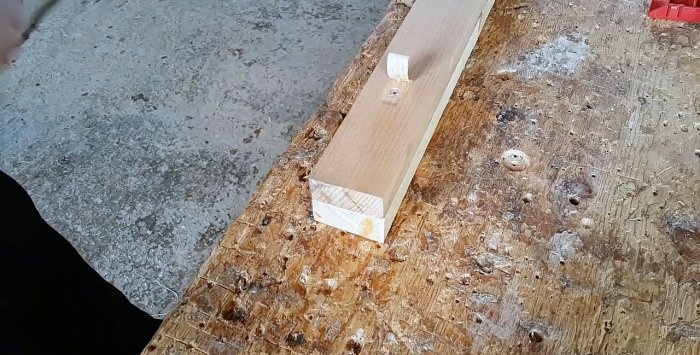 Làm thế nào để giấu một ốc vít trong gỗ