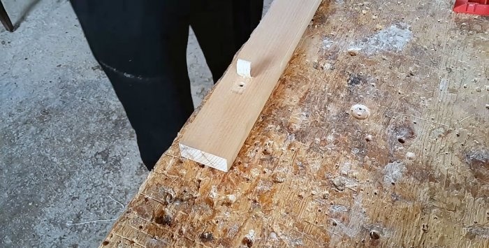 Kaip paslėpti varžtą medienoje