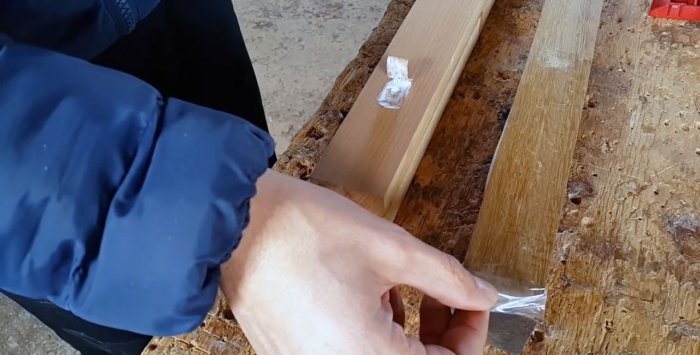 Ako skryť skrutku do dreva