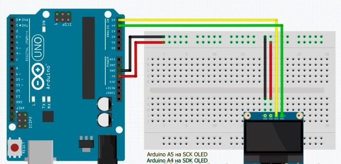 Cum conectați afișajul OLED I2C la ARDUINO
