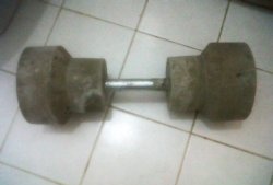 How to make dumbbells yourself