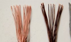 How to quickly clean copper wire from oxide