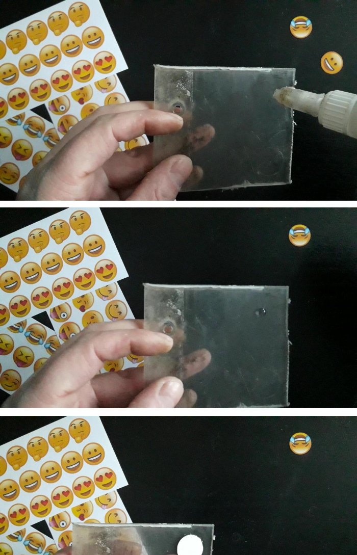 Kako napraviti poklon gumbe sa vaše slike s 3D efektom