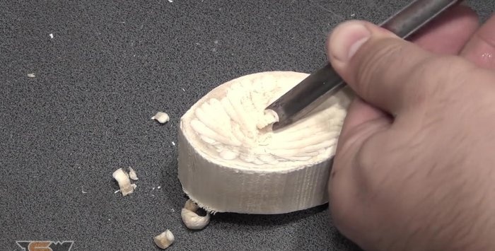 Изработка на резачка за дърва от гаечен ключ