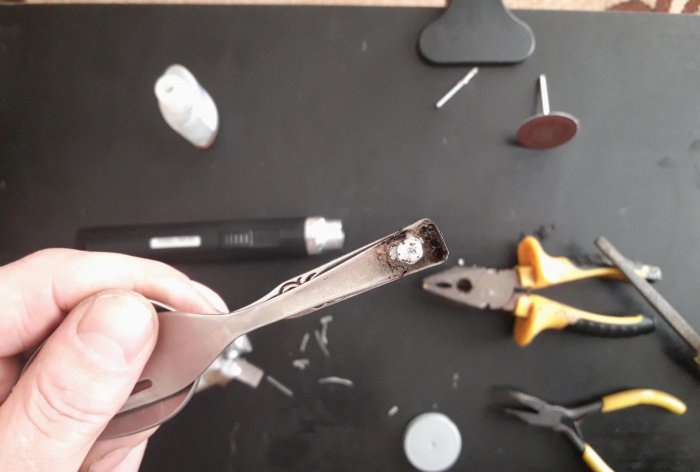 DIY πτυσσόμενο κουτάλι πιρούνι