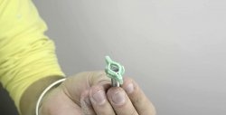How to make a wing bolt from a regular bolt and a PET bottle