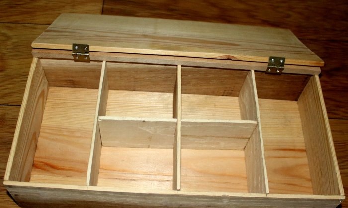 Kelas kayu do-it-yourself kotak kayu