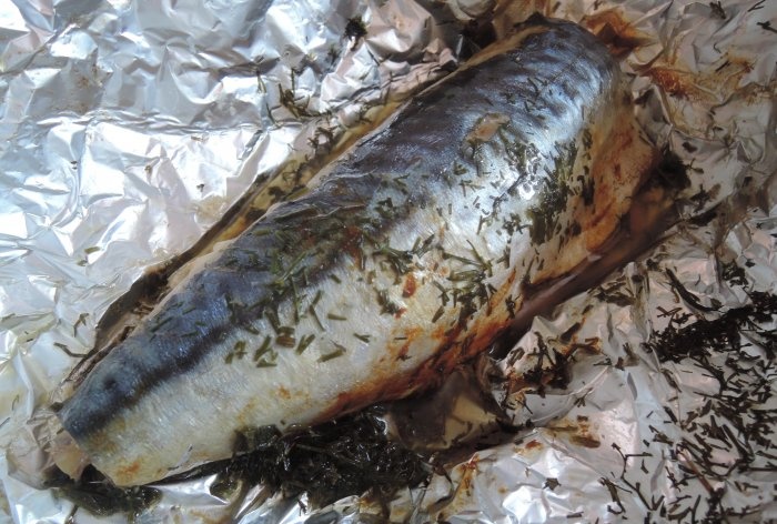 How to bake mackerel in the oven