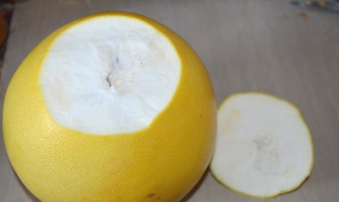 ส้มโอมีวิธีการทำความสะอาดที่ดีหรือเป็นอันตราย