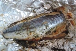 Paano maghurno ng mackerel sa oven