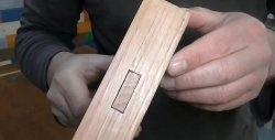 Making a threaded socket using a drilling machine
