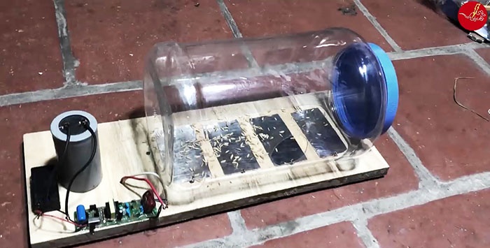 Cách làm bẫy điện 12 volt cho chuột và chuột