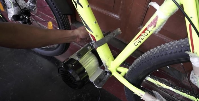 Powerful DIY bike