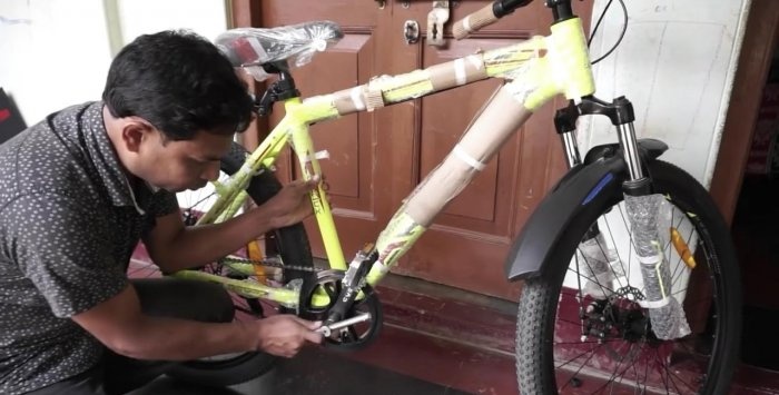 Napakahusay na DIY bike