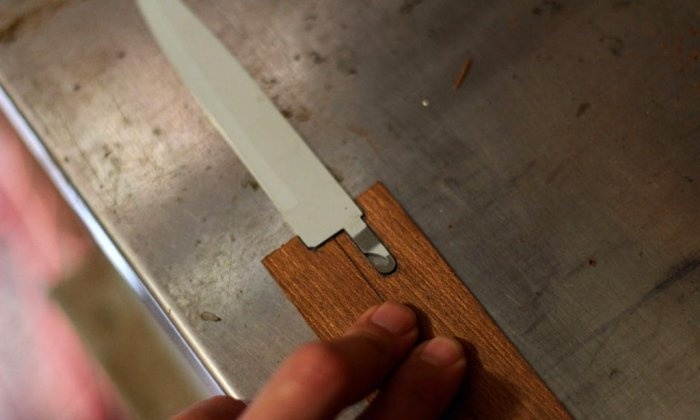 Kā atjaunot nazi, ja rokturis sabojājas