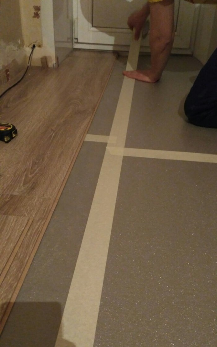 DIY lamināta grīdas segums