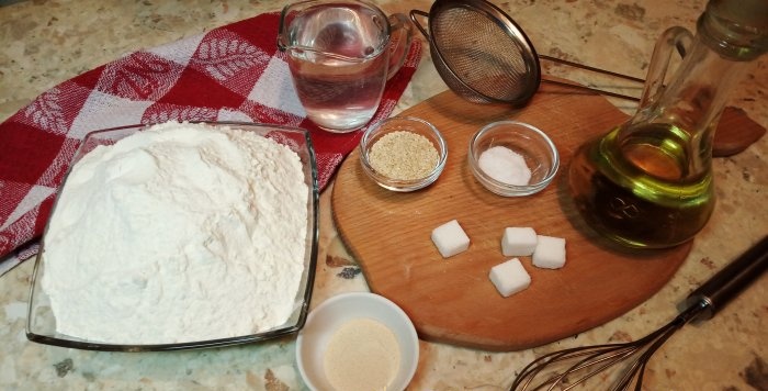 Uzbecká tortilla v peci. Od tandoor.