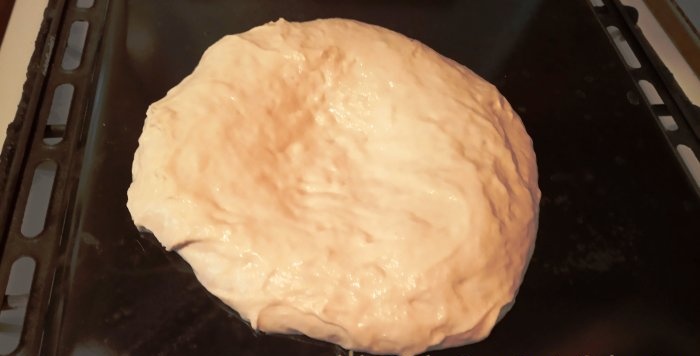 Üzbég tortilla a sütőben.
