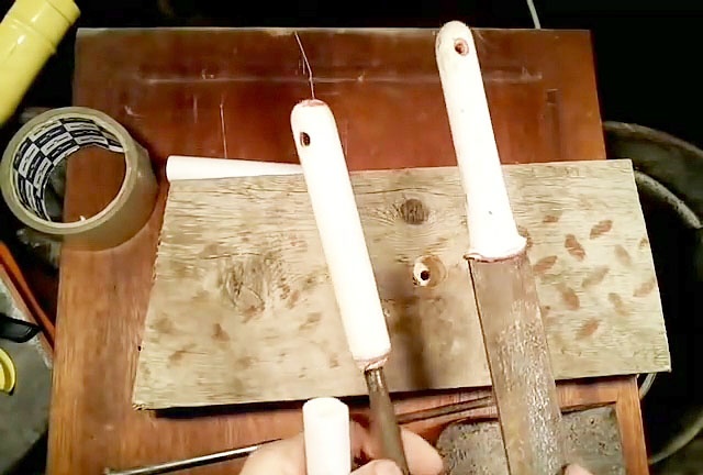 Kako napraviti ručku za alat iz plastične cijevi