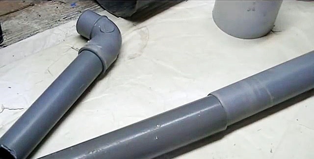 Kaip sujungti PVC vamzdžius be jungties