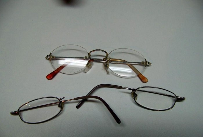 Reparación rápida de monturas de gafas