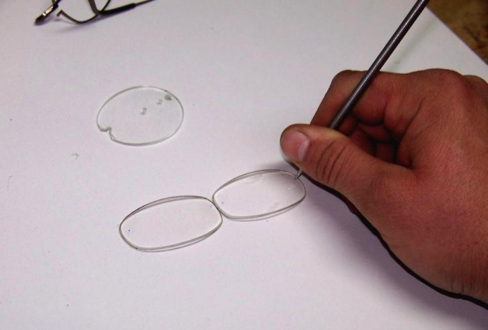Réparation de montures de lunettes rapides