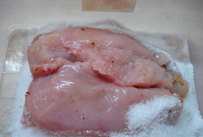 Puff Chicken Breast Basturma