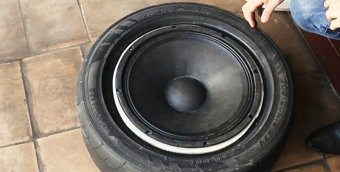 Coluna do pneu