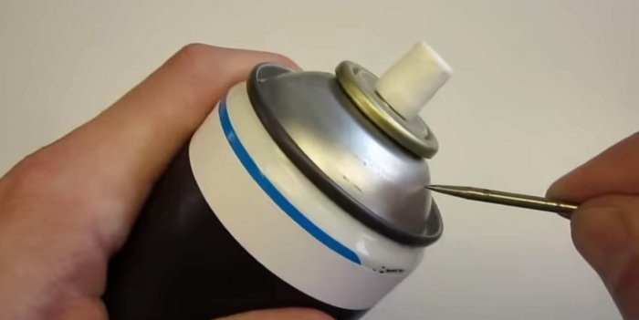 How to make a reusable aerosol from the usual