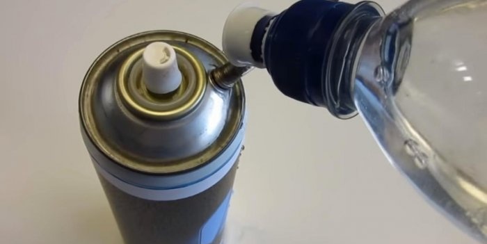 Sådan fremstilles en genanvendelig aerosol fra det sædvanlige
