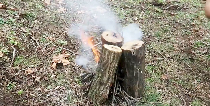 Sedm způsobů, jak udělat oheň v přírodě