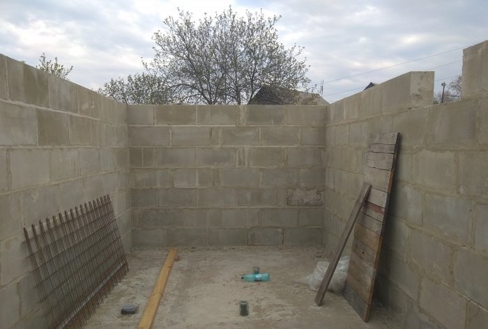 Construcția pereților din blocuri de spumă
